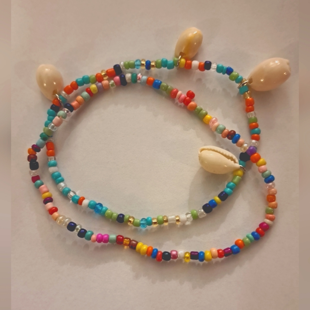 Adjustable Shell Bracelet
